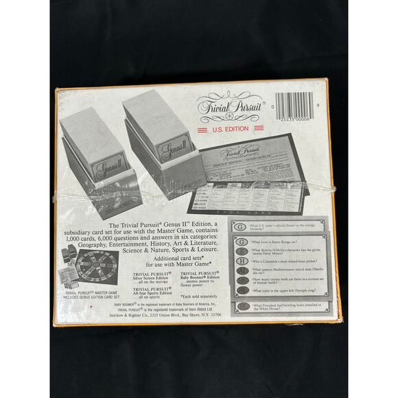 Trivial Pursuit Genus 11 Edition  1984 - Picture 3 of 5